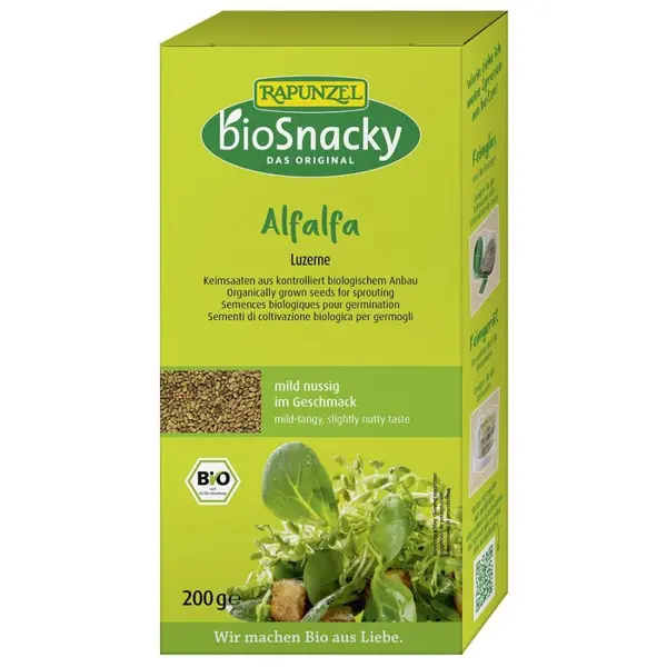 Seminte de lucerna pentru germinat, eco - 200 g