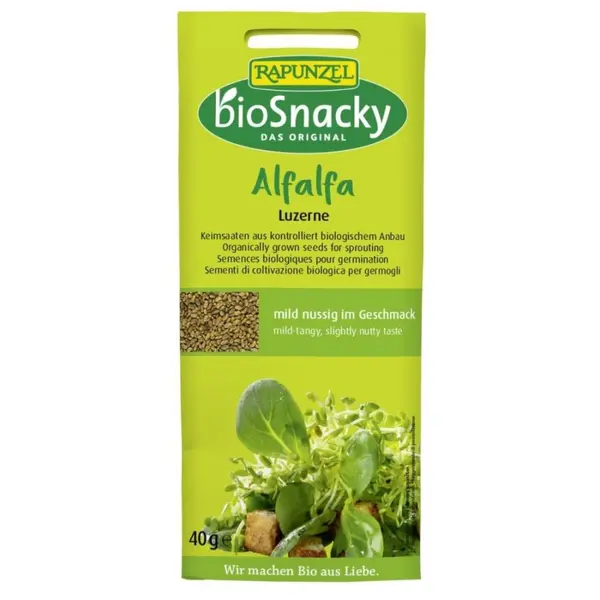 Seminte de lucerna pentru germinat, eco - 40 g