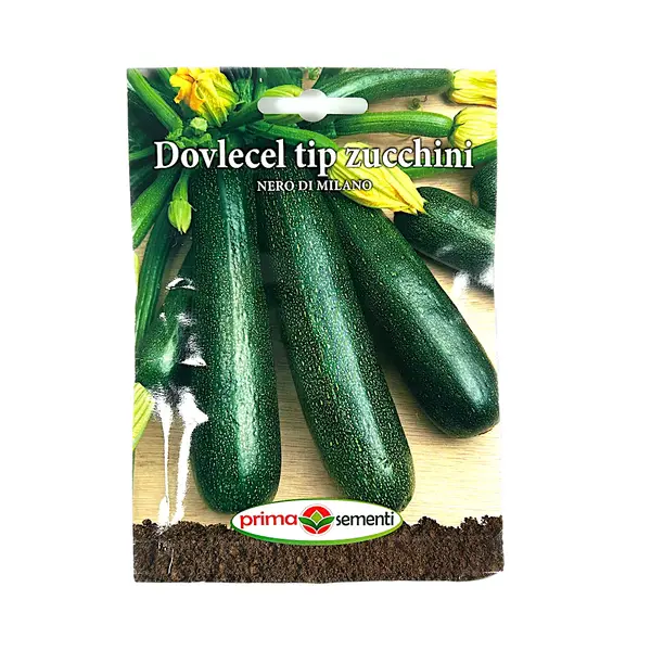Seminte dovlecel tip zucchini Nero Di Milano 5 gr, Prima Sementi - Default Title