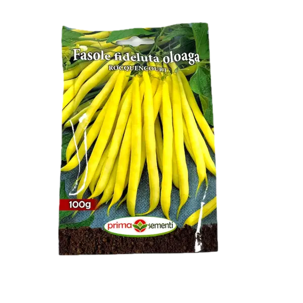 Seminte fasole oloaga galbena fideluta Rocquencourt 100 gr, Prima Sementi - Default Title