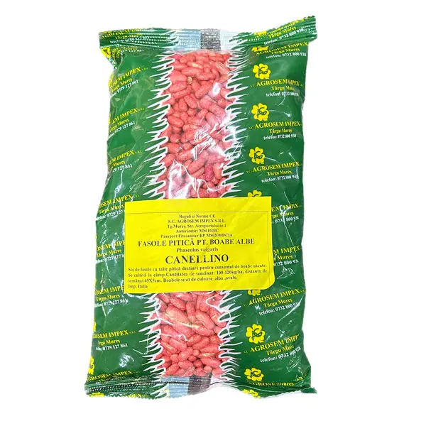 Seminte fasole pitica pentru boabe albe Cannelino 1 kg - Default Title