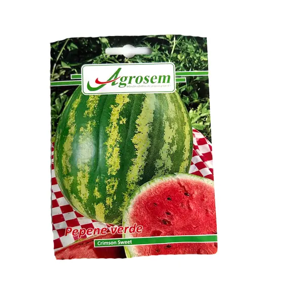 Seminte pepene verde Crimson Sweet 2 gr, Agrosem - Default Title