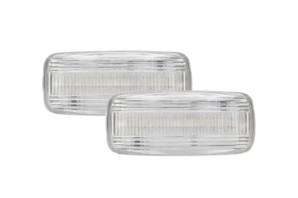 Semnalizator lampa lateral stanga dreapta transparent, LED, dinamic potrivit AUDI A3, A4 B5, A6 C5, TT 1.6-4.2 1994-2006