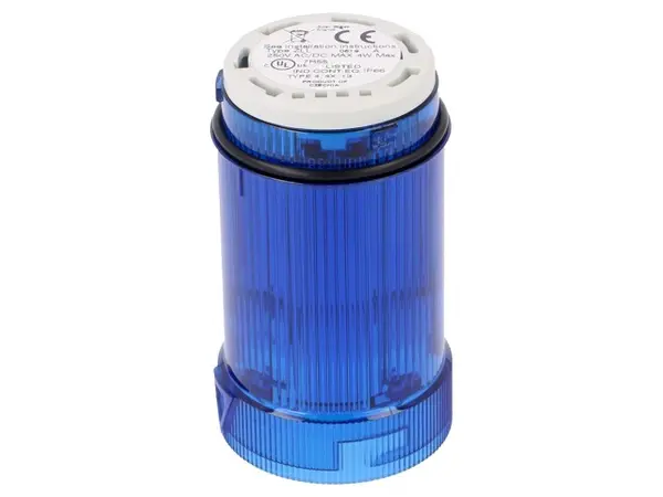 Semnalizator: luminos bec BA15D albastră 12÷250VDC 12÷250VAC
