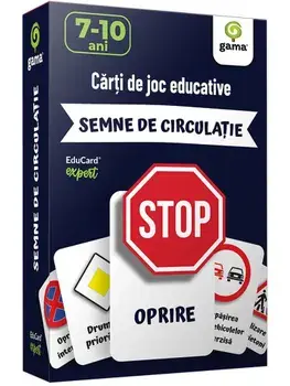 Semne de circulatie. Carti de joc educative/***