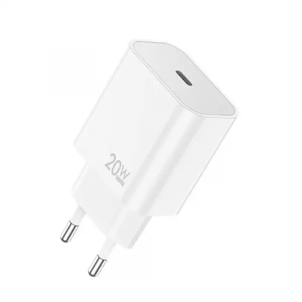 Sendem Incarcator Retea Cu Cablu USB-C Sendem OG73, 20W, 3A, 1 x USB-C, Alb
