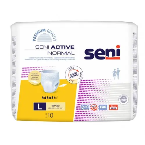 Seni Active Normal Large, 10 bucati Zephyr Labs