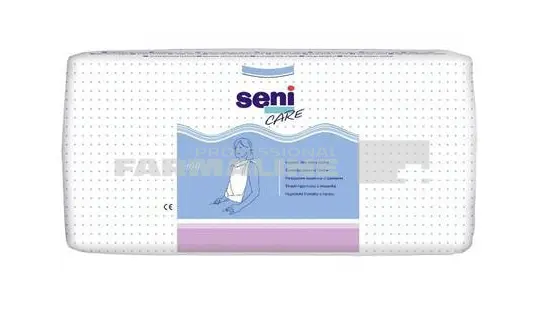 Seni Care Bavete cu buzunar 60 cm X 40 cm 10 bucati