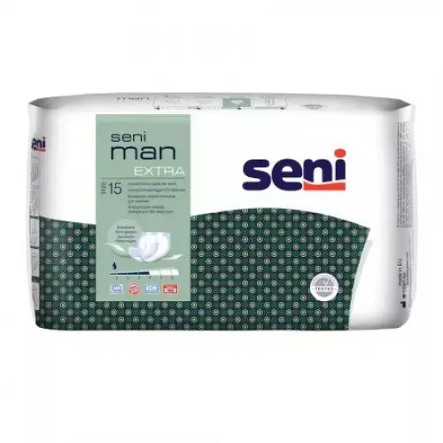 Seni Man Extra absorbante urologice pentru barbati, 15 buc. Zephyr Labs