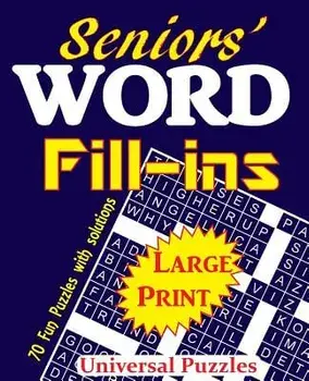 Seniors' Word Fill-ins, Paperback/Universal Puzzles