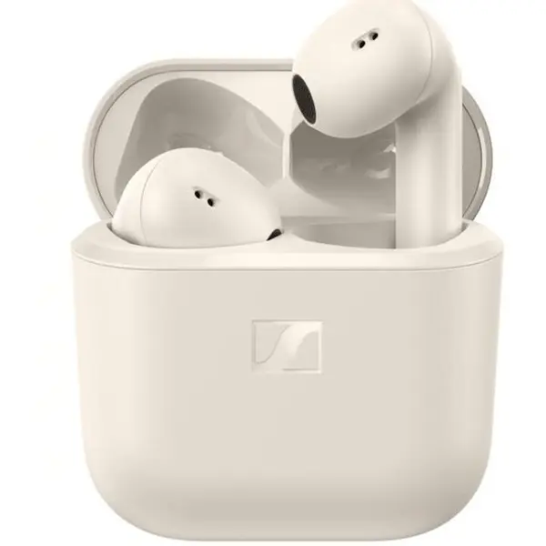 Sennheiser Casti In-Ear Sennheiser Accentum Open TW, True Wireless, Bluetooth, Microfon, Autonomie 28 ore, IPX4, Cream