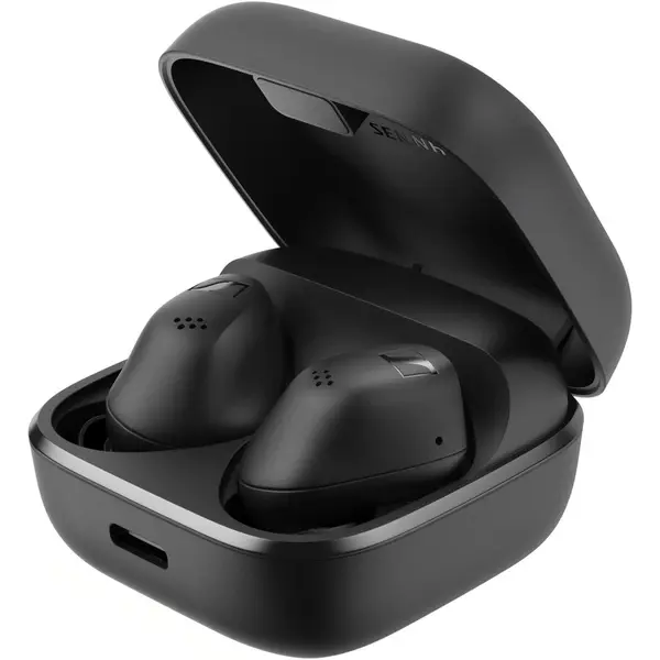 Sennheiser Casti In-Ear Sennheiser ACCENTUM, True Wireless, Bluetooth, Microfon, Negru