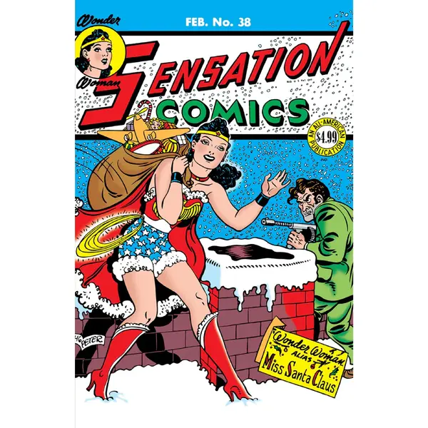 Sensation Comics 38 Facsimile - Coperta A