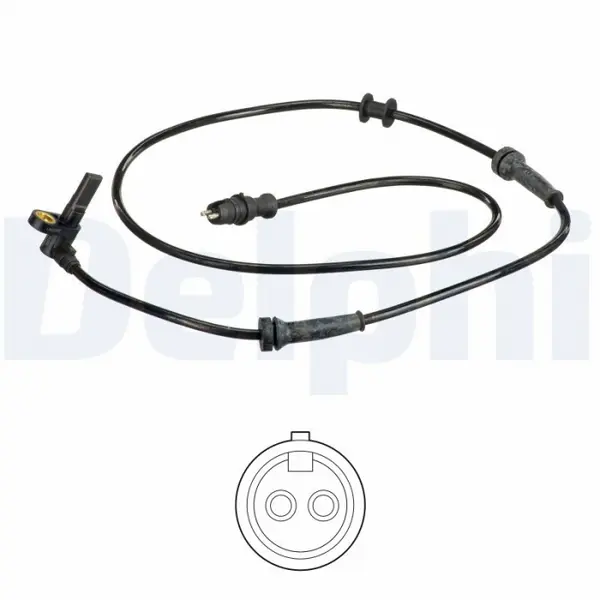 Senzor ABS Fata Dreapta potrivit ALFA ROMEO GTV, SPIDER; FIAT MAREA; LANCIA LYBRA 1.2-3.2 09.94-10.05
