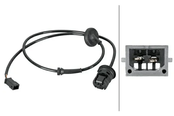 Senzor ABS, viteza roata HELLA 6PU 012 806-901