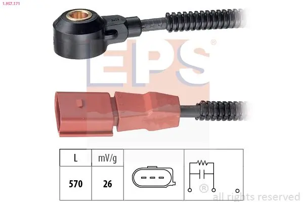 Senzor batai EPS Made in Italy - OE Equivalent 1.957.171