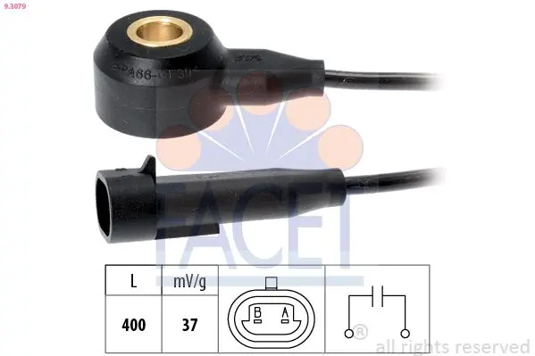 Senzor batai FACET Made in Italy - OE Equivalent 9.3079