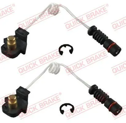 senzor de avertizare,uzura placute de frana QUICK BRAKE WS 0184 A