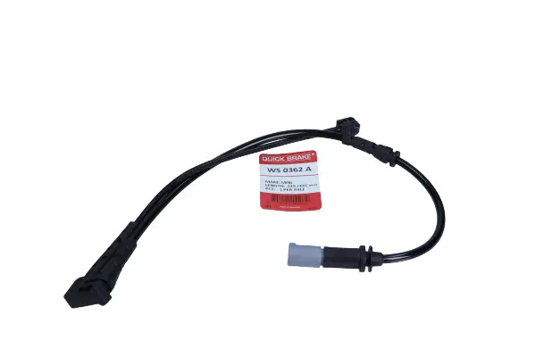 senzor de avertizare,uzura placute de frana QUICK BRAKE WS 0362 A