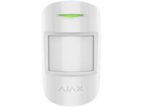 Senzor de detectie miscare PIR Ajax, AJAX MOTIONPROTECT white