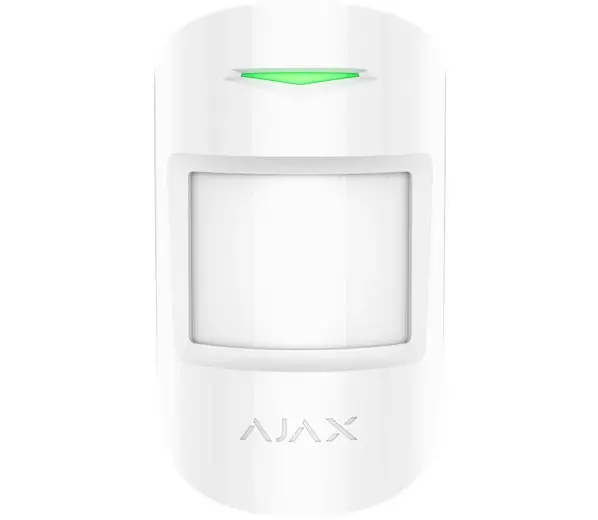 Senzor de detectie miscare PIR/Microunde, Imunitate la animale, AJAX MOTIONPROTECT PLUS WH