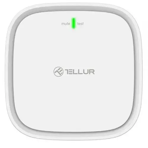 Senzor de gaz Tellur, WiFi, Smart, DC12V 1A, Alb