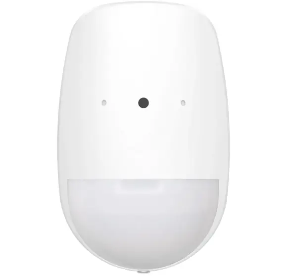 Senzor de miscare si geam spart wireless pentru alarmele Hikvision Tri-X, DS-PDPG12P-EG2-WE