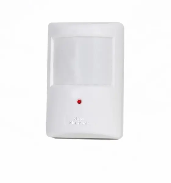 Senzor de miscare wireless Elmes PTX50, PIR, raza actiune 15m, baterie 3V CR123A