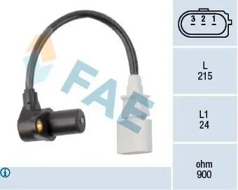 Senzor impulsuri, arbore cotit FAE 79048