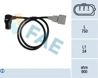 Senzor impulsuri, arbore cotit FAE 79059