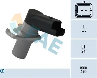 Senzor impulsuri, arbore cotit FAE 79117