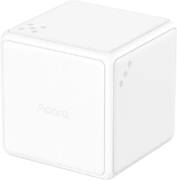 Senzor inteligent de control Aqara - Cube Control Sensor T1 Pro, alb