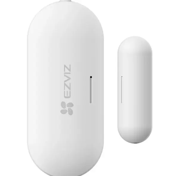 Senzor Open/Close T2C Ezviz CS-T2C pentru usa si fereastra, ZigBee, compatibil cu Gateway A3, Alarma, 2x baterie CR1632