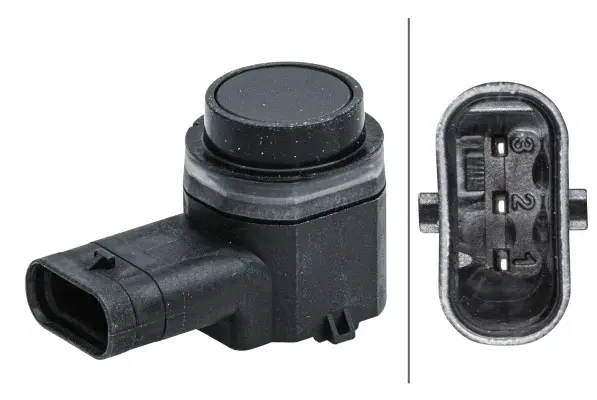 Senzor parcare fata, spate , grunduit potrivit FORD C-MAX, FIESTA VI, FOCUS III, GALAXY MK2, GRAND C-MAX, KUGA II, MONDEO IV, S-MAX, TRANSIT TOURNEO CONNECT II 05.06-