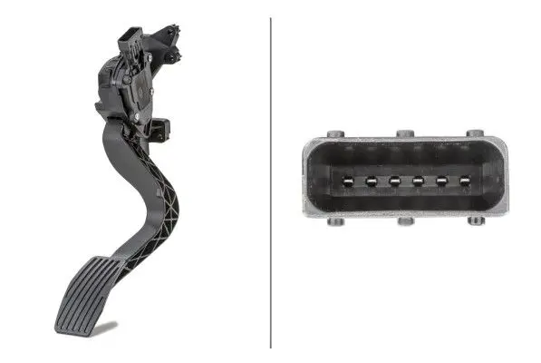 Senzor, pedala acceleratie HELLA 6PV 010 175-731