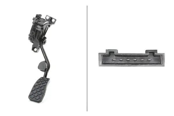 Senzor pozitie clapeta acceleratie potrivit AUDI A4 B5, A4 B6, A4 B7, A6 C5, A6 C6; SKODA SUPERB I, SUPERB II; VW PASSAT B5, PASSAT B5.5, PASSAT B6 1.9D-3.0D 10.96-08.11