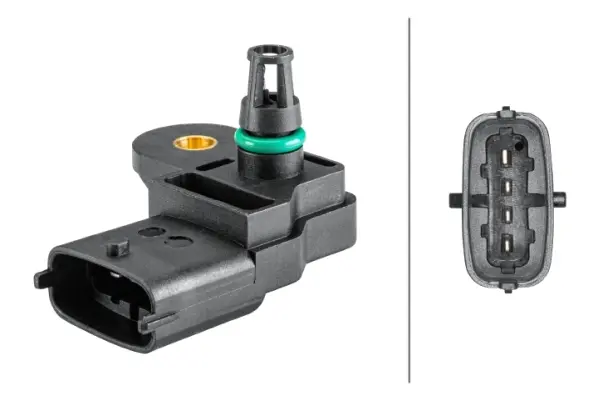 Senzor presiune galeria admisie (4 pin) potrivit IVECO DAILY III; FIAT DUCATO 2.3D 2.8D 05.99-