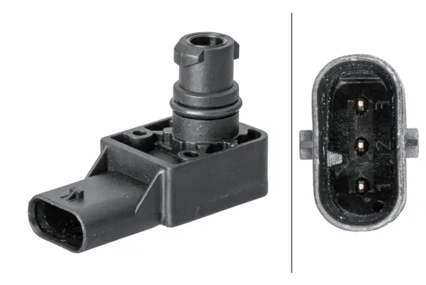 Senzor presiune galerie admisie (3 pin) potrivit MERCEDES A (W168), A (W169), B SPORTS TOURER (W245), C (C204), C (CL203), C T-MODEL (S203), C T-MODEL (S204), C (W203) 1.4-6.2 07.97-