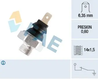 Senzor presiune ulei FAE 11260