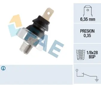 Senzor presiune ulei FAE 11610