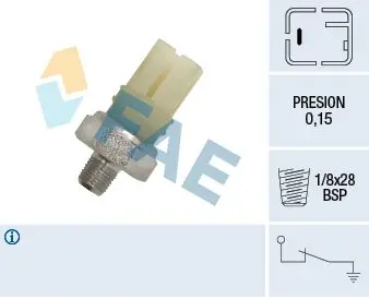 Senzor presiune ulei FAE 12420