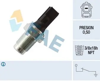 Senzor presiune ulei FAE 12615