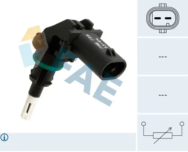 senzor,temperatura aer admisie FAE 33164