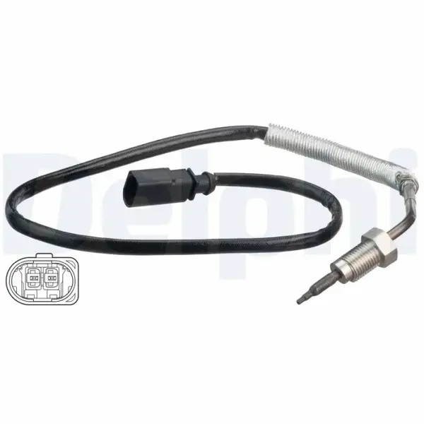Senzor temperatura evacuare (inainte de turbo) potrivit AUDI A3, Q2, Q3, TT; CITROEN BERLINGO MINIVAN; SEAT ALHAMBRA, ATECA, LEON, LEON SC, LEON ST, TARRACO; SKODA KAROQ, KODIAQ 1.4 2.0D 07.96-