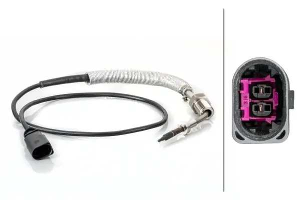 Senzor temperatura evacuare (inainte de turbo) potrivit SEAT CORDOBA, IBIZA III, IBIZA IV, IBIZA IV SC; SKODA FABIA II, ROOMSTER, ROOMSTER PRAKTIK; VW POLO 1.4D 1.9D 10.01-06.10