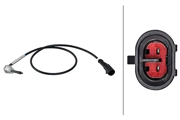 Senzor temperatura gaze evacuare potrivit IVECO DAILY III, DAILY IV, DAILY V, DAILY VI 2.3D-Electric 05.99-