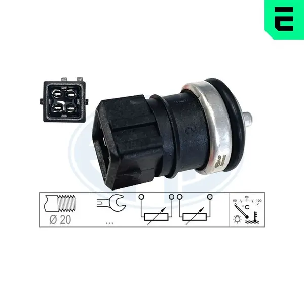 senzor,temperatura lichid de racire ERA 330692