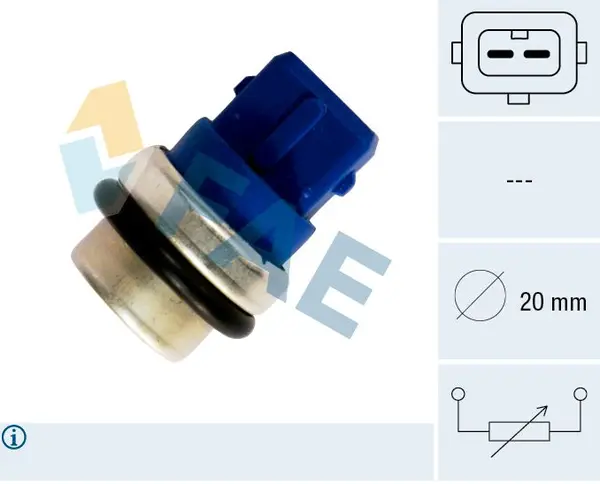 senzor,temperatura lichid de racire FAE 33630