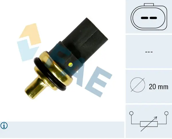 senzor,temperatura lichid de racire FAE 33784