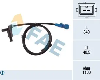 senzor,turatie roata FAE 78022